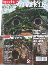cover of cd and magazine Amadeus 45kB