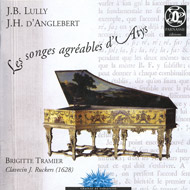 cover of cd d'Anglebert Folies d'Espagne by Tramier (harpsichord)