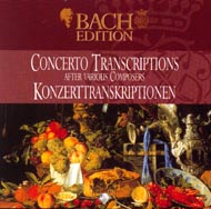 cover of Pieter Dirksen's Bach Concerto transcriptions  cd - 23kB