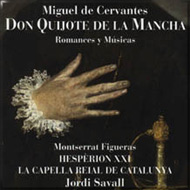 fragment of double compact disc Miguel de Cervantes Don Quijote 15kB