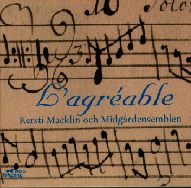 cover of L'Agreable cd - 32Kb