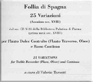 cover of sheet music 25 variazioni - 15 kB
