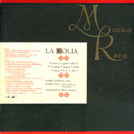 cover LP La Folia by Musica Rara - 15kB