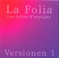cover of cd La Folia, Institut füer Didaktik populärer Musik - 5kB