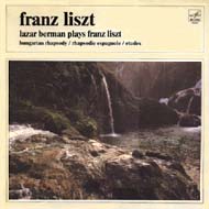 cover LP Berman, Melodia-label, Franz Liszt 17kB