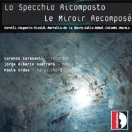 cover of cd Lo Specchio Ricomposto, Cavasanti Guerrero and Erdas - 15kB