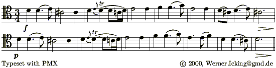 Farago, score theme for bassoon solo - 07kB