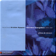 cover of cd d'Anglebert Nyquist - 15 Kb