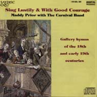 cover of Maddy Prior with the Carnival Band cd 17kB
