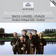 cover of cd Musica Antiqua Köln/Goebel, Reinhard 'Pachelbel: Kanon & Gigue  15Kb